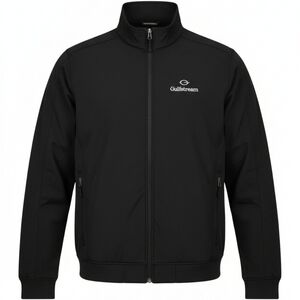 Gulfstream Black Zip-Up Jacket